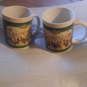 Set Of Two Collectors Mugs